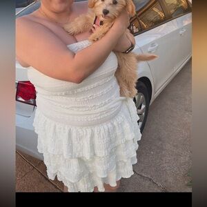 Forever 21 White Lace Dress